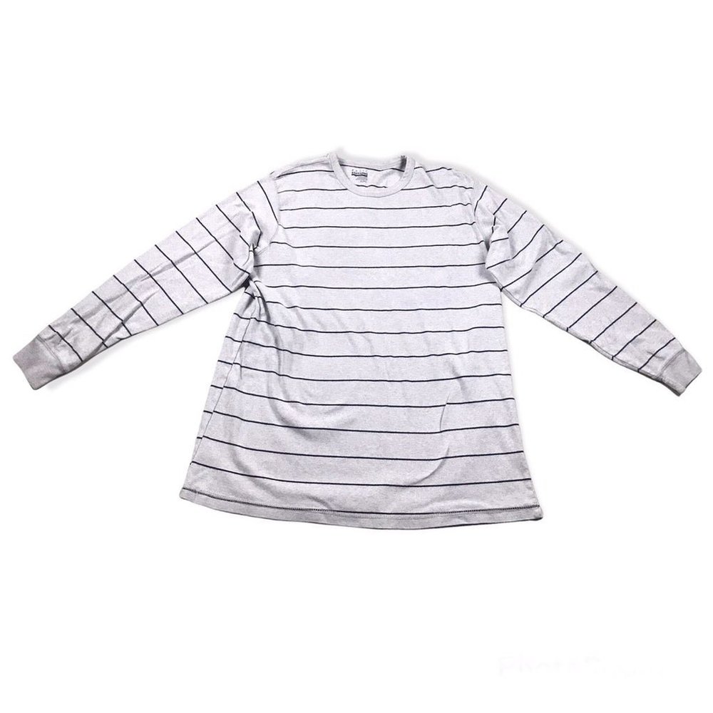basic editions stripped shirt